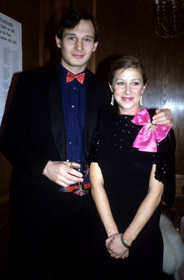 Liam Neeson and Helen Mirren fell in love and lived together in the 80s