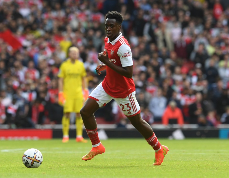 Albert Sambi Lokonga could leave Emirates Stadium