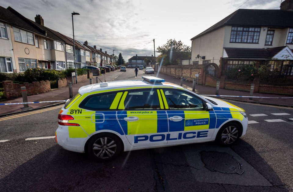 Emergency services rushed to an East London home last night after two women were stabbed - one fatally