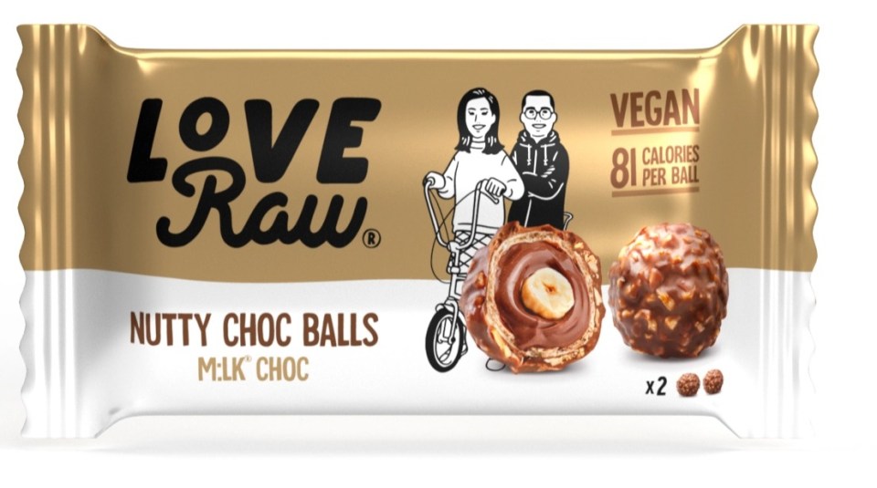 LoveRaw is an “indulgent plant-based chocolate brand”