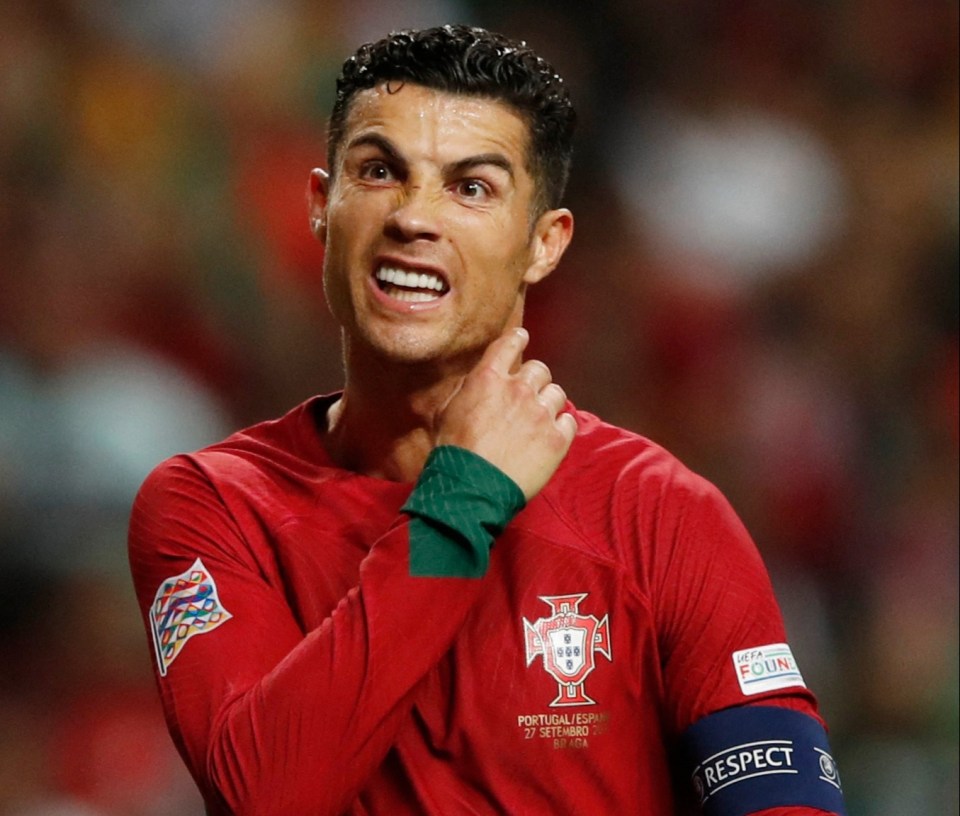 Cristiano Ronaldo is adding to the problems within the Portugal squad