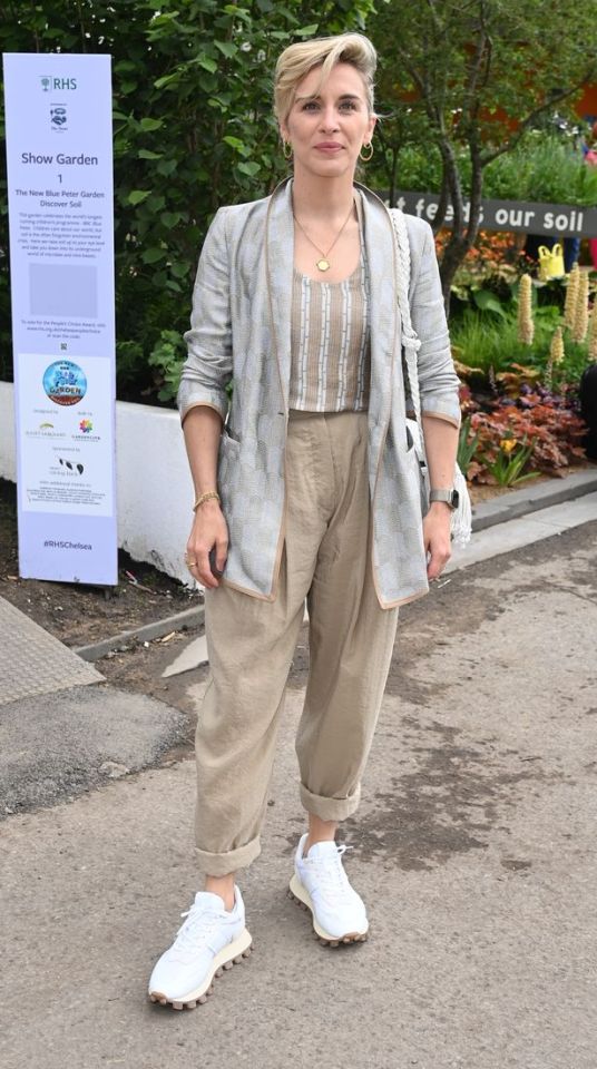 The Line Of Duty star pictured in May with her signature cropped hairdo