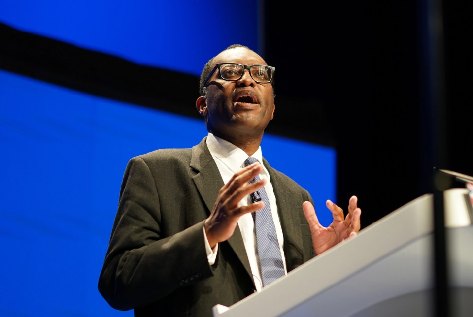 Kwasi Kwarteng admitted this afternoon his tax slashing mini budget "hit a little turbulence"