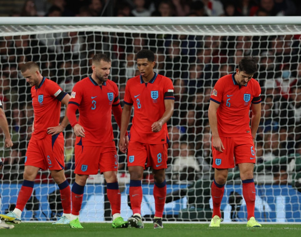 England have suffered a miserable six-match winless streak ahead of the World Cup