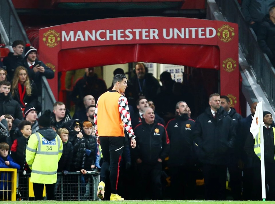 Cristiano Ronaldo left early after reportedly refusing to be used as a sub vs Spurs