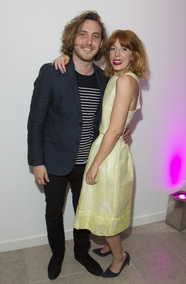 Seann Walsh with ex-girlfriend Rebecca Humphries