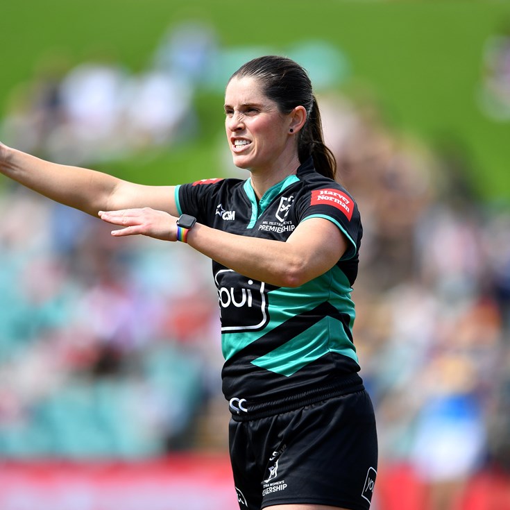 Kasey Badger will make history tonight by refereeing Tonga v Wales