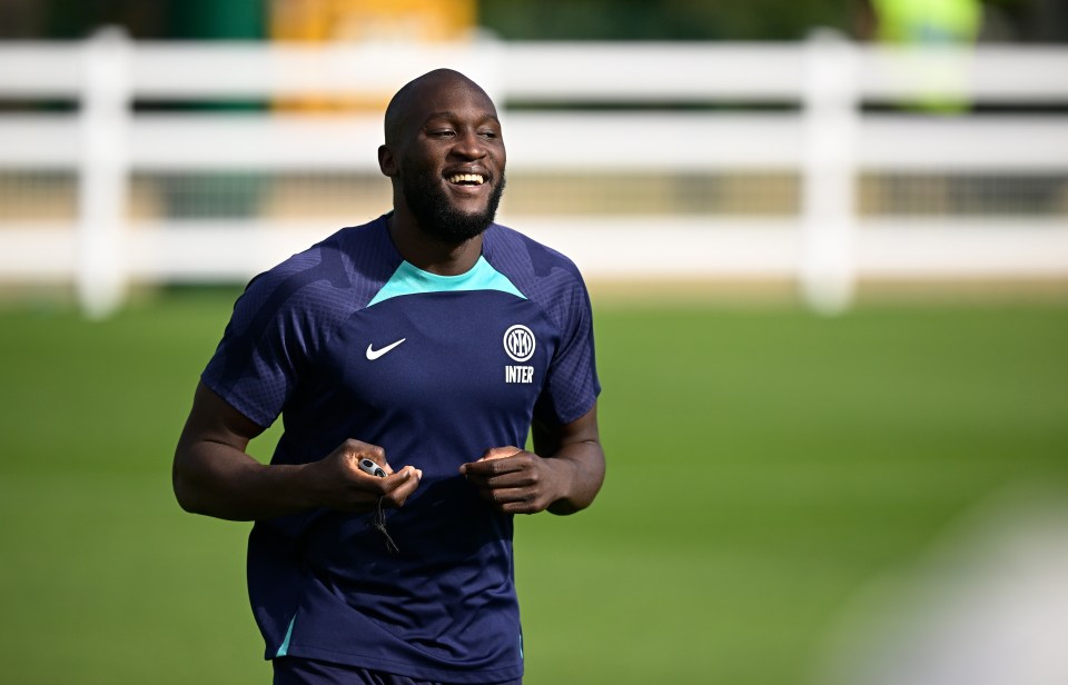 Romelu Lukaku is on loan at Inter Milan from Chelsea for the campaign