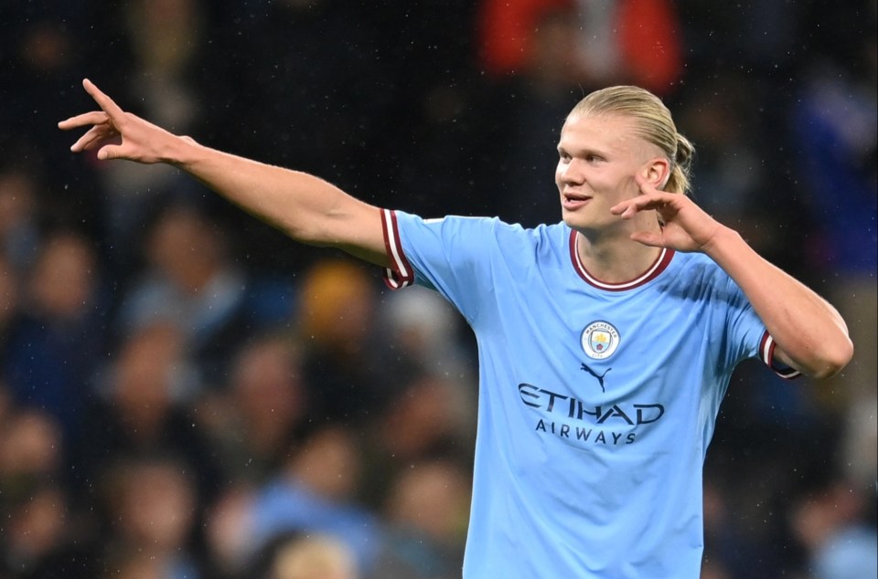 Manchester City superstar Erling Haaland scored a brace against Copenhagen