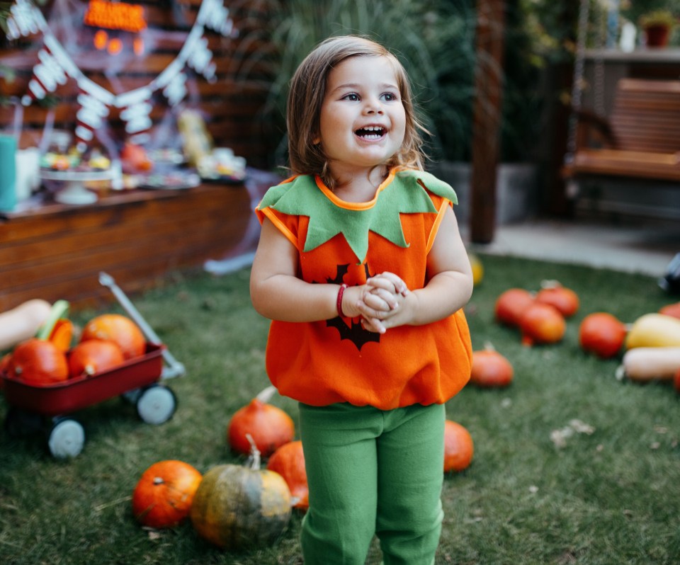 There's nothing cuter than a little one dressed up as a pumpkin