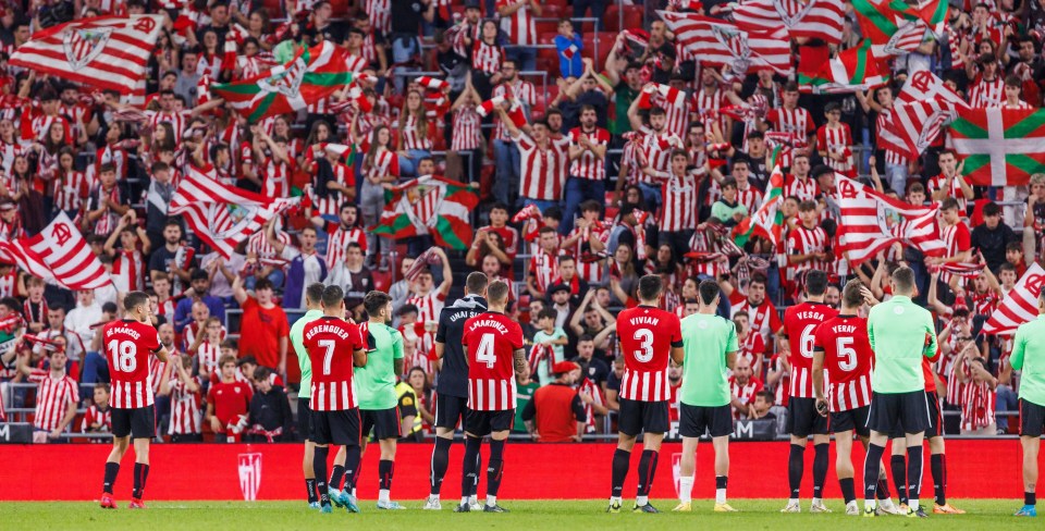 Athletic Bilbao possess a special home support