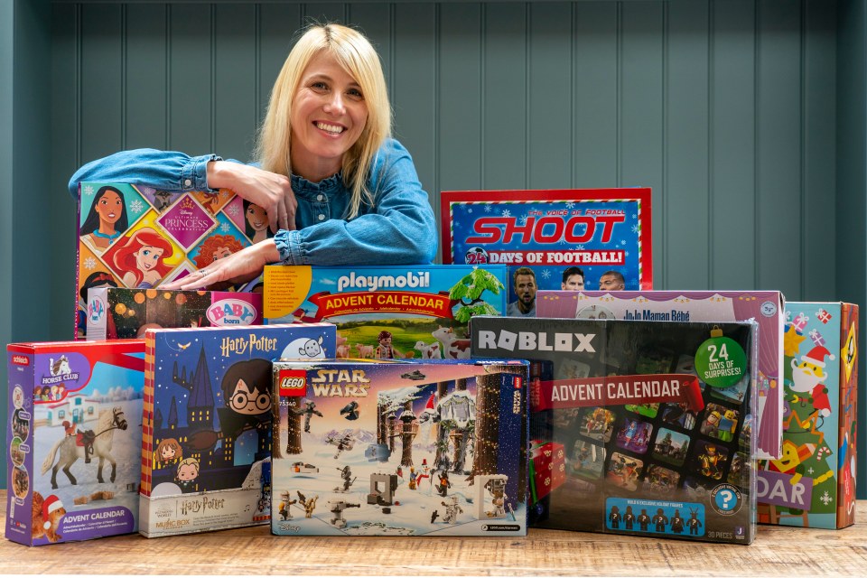 Mum-of-three Lynsey Hope reviewed a number of toy advent calendars this year