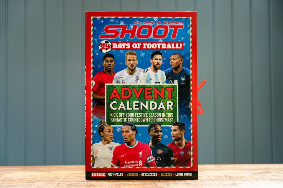 Football fans should like this calendar in the lead-up to the big day