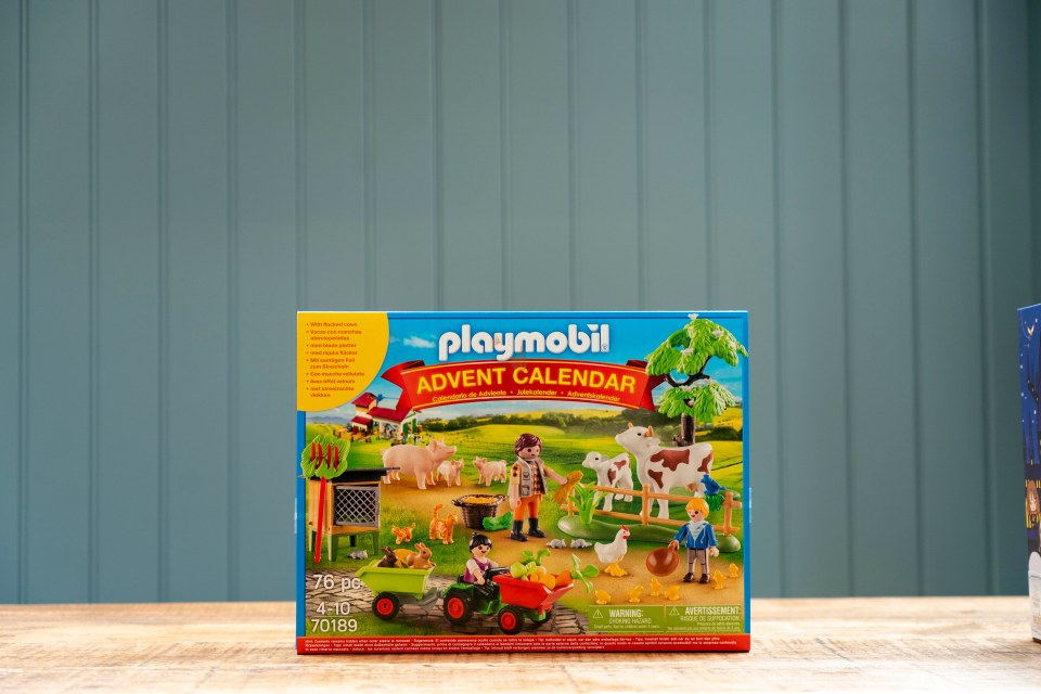 You get loads of items in the Playmobil Farm calendar