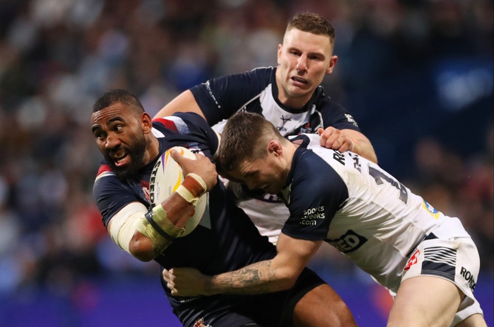 France struggled to find many gaps in the England defence