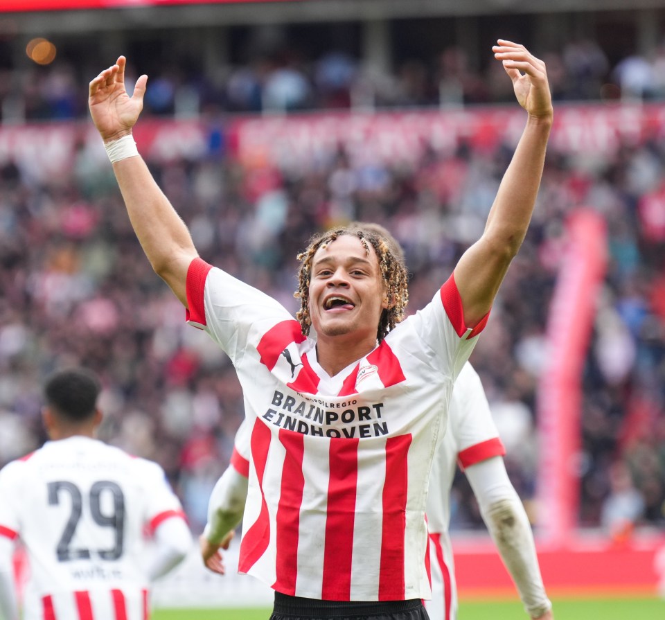 Xavi Simons has starred for PSV this campaign with 22 goals in all competitions