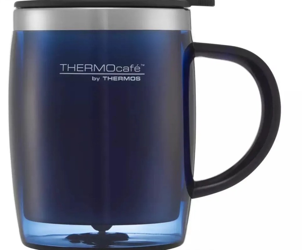 The Thermos Thermocafe mug is £18 for a two-pack at Argos