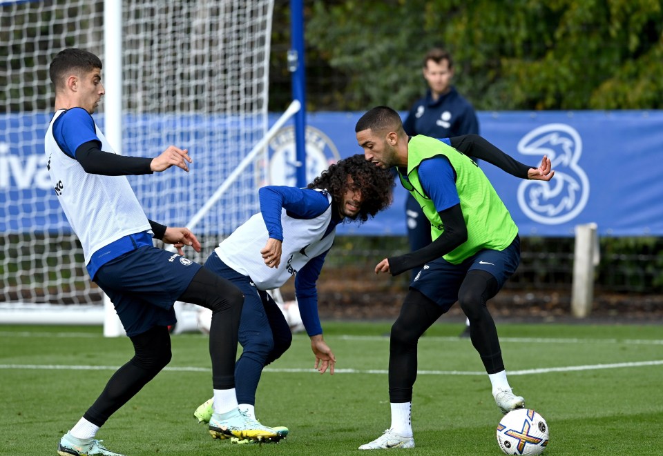 Kai Havertz, Marc Cucurella and Hakim Ziyech will all be hoping to return to the starting XI