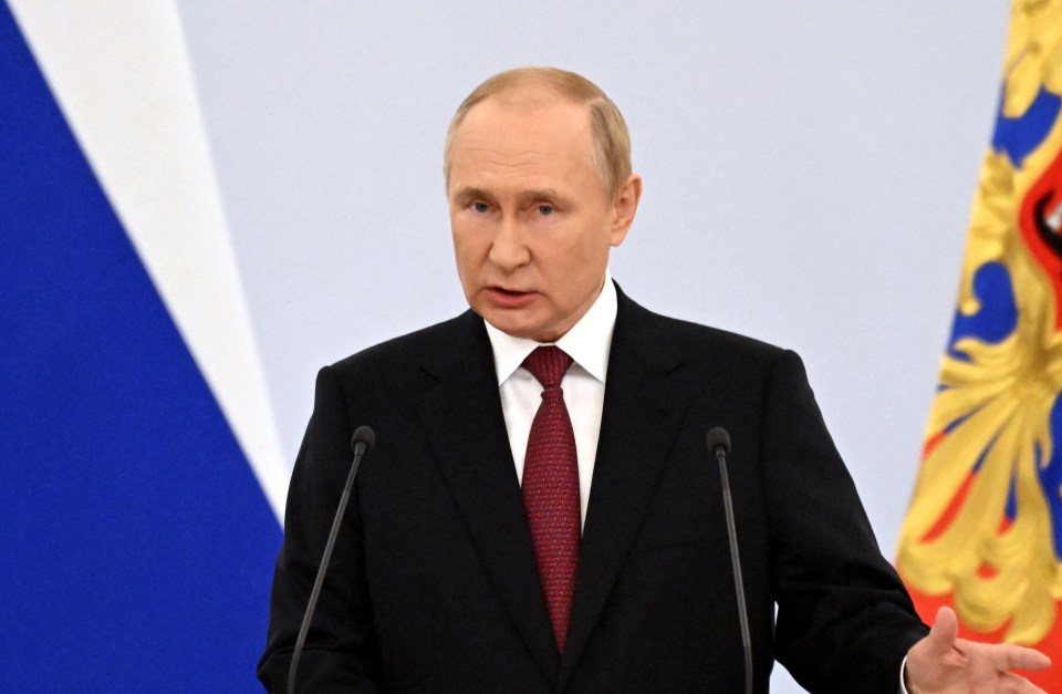 Russian President Vladimir Putin