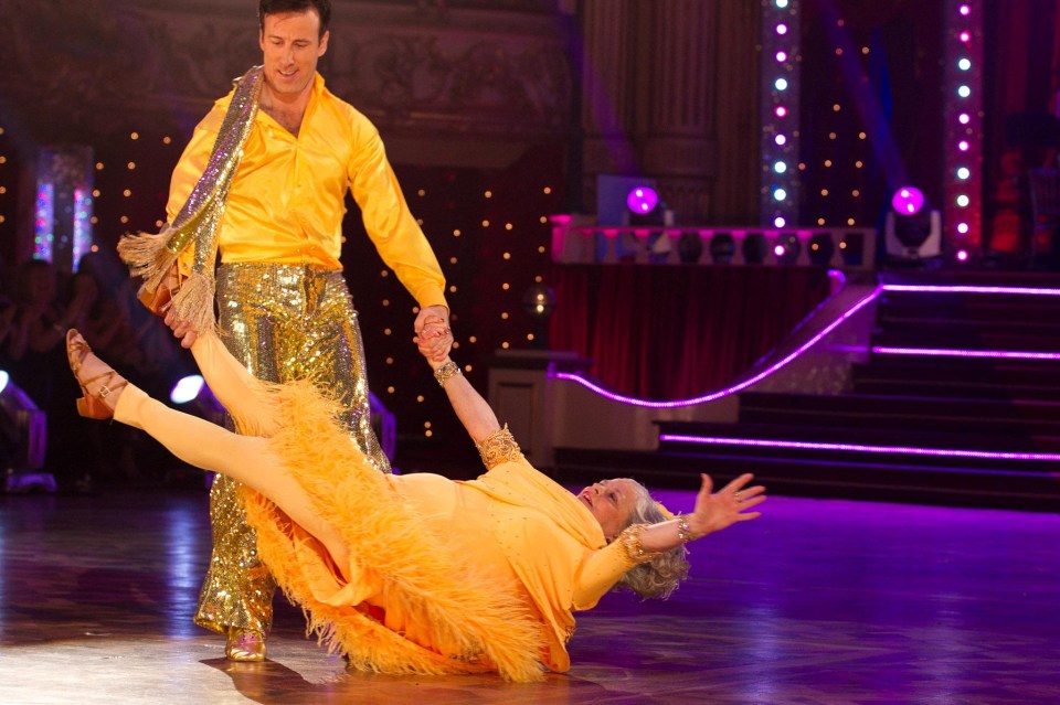 Anton made Strictly history with Ann Widdecombe in 2010