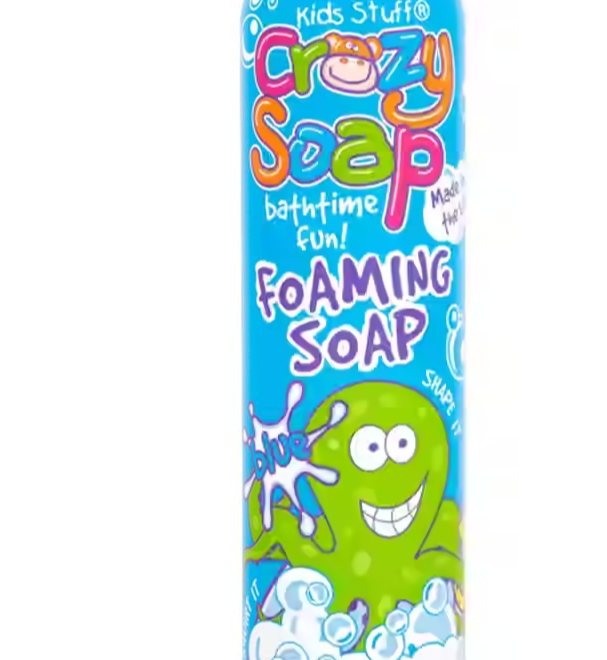 Bathtime can get all the more exciting for the kids with a foaming soap