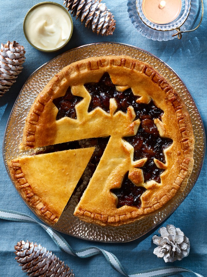 Extra Special Giant Indulgent mince pie, £1.95, in stores now.