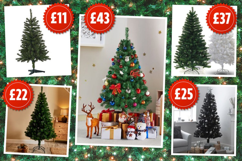 We round up some of the cheapest artificial Christmas trees on sale now