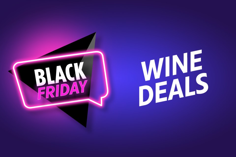 Black Friday is the perfect time to buy wines by the case-load for less