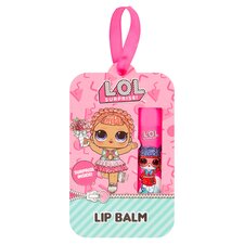 This Lol Surprise toy lip balm comes with a surprise charm