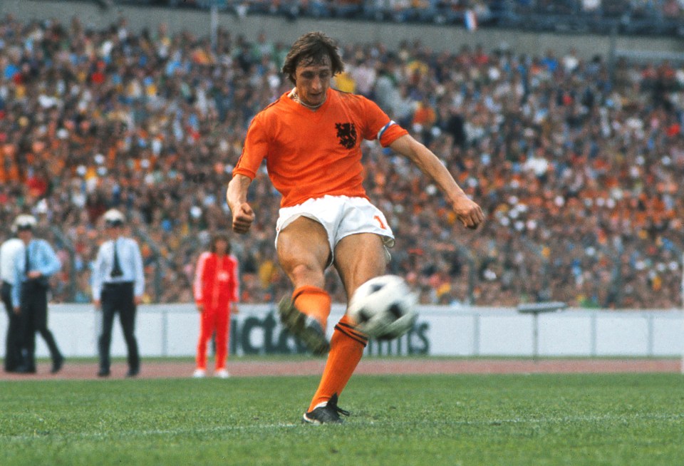 Cruyff was revolutionary in the way he played the game