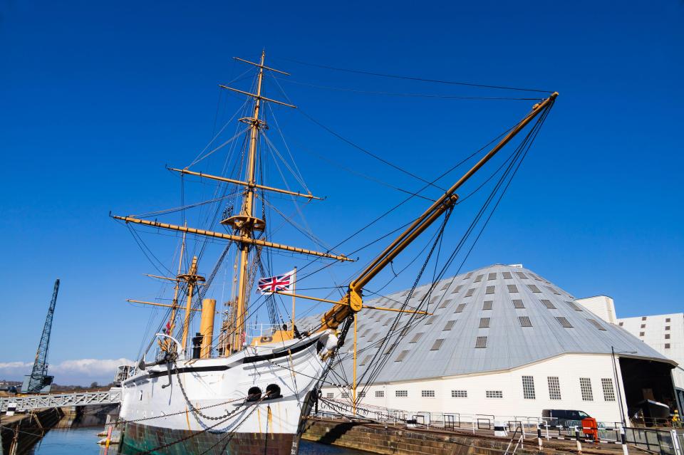 The Chatham Historic Dockyard is often used for filming