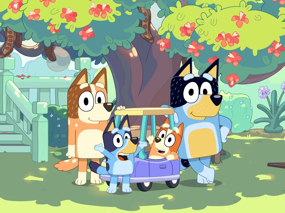 Bluey is a brilliant show which "positively represents people or values from different background, genders or careers"