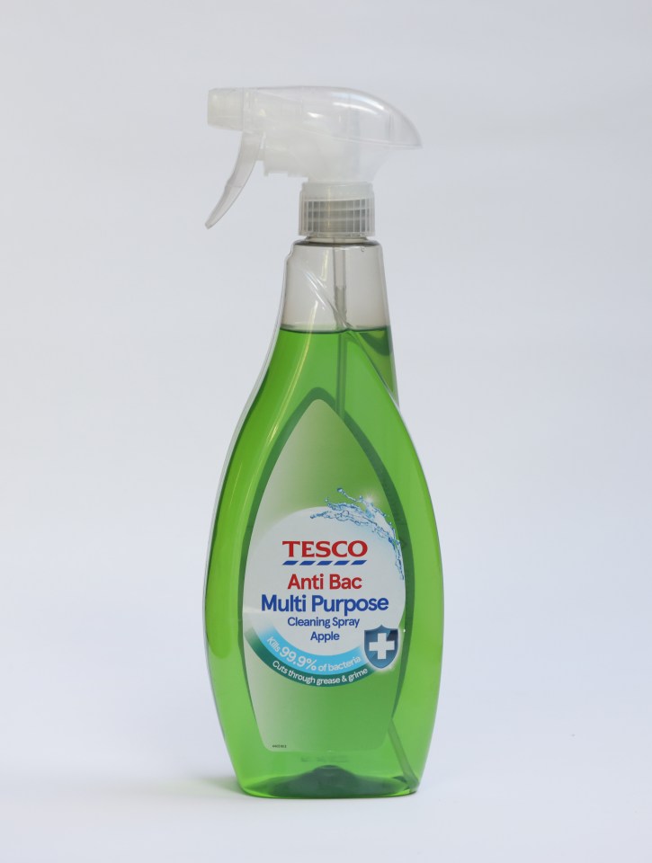 Tesco AntiBac Multi Purpose Cleaning Spray Apple