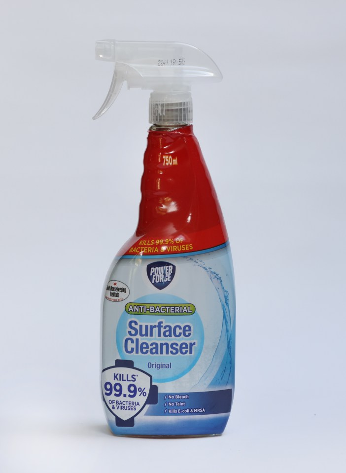 Aldi Power Force Anti-Bacterial Surface Cleanser