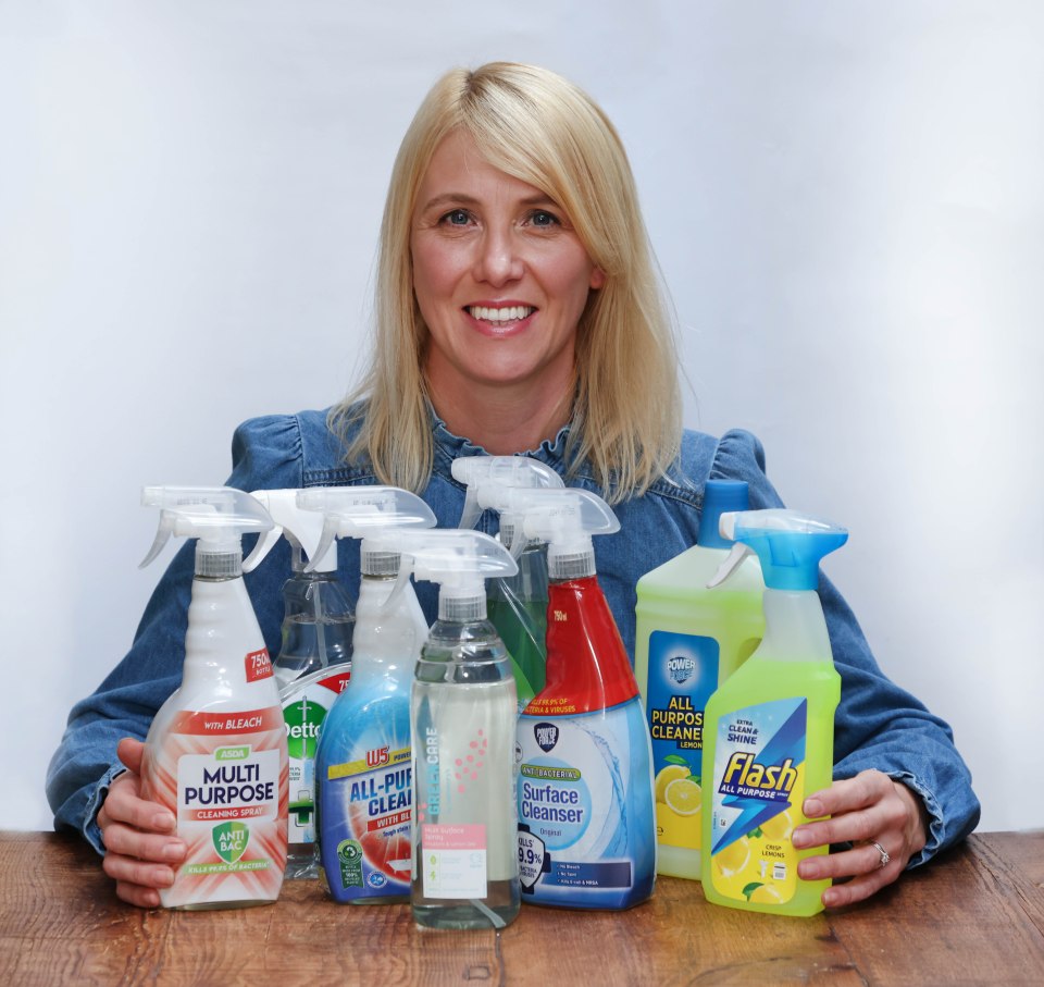 Lynsey Hope tried out nine supermarket all-purpose cleaner to see which was best