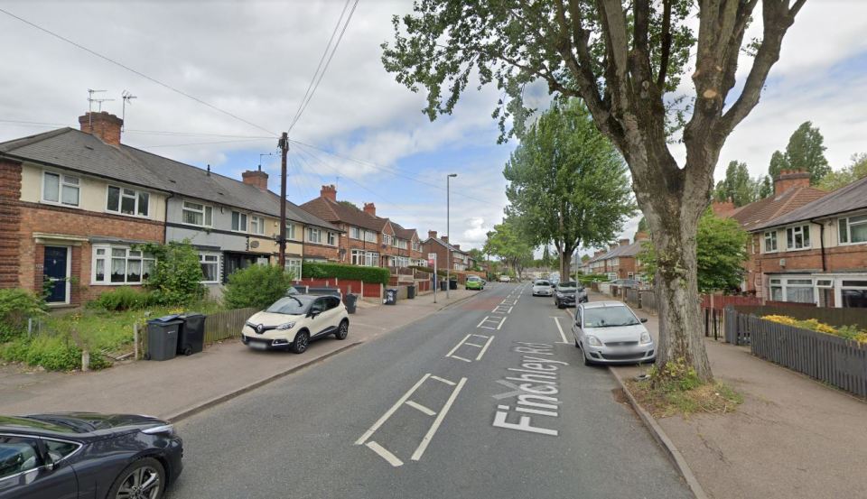 Armed cops and a dog handler rushed to the scene after reports of a man being chased with a machete