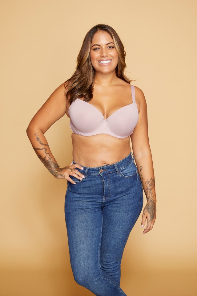 Malin says: 'This was one of my favourite bras to try on'