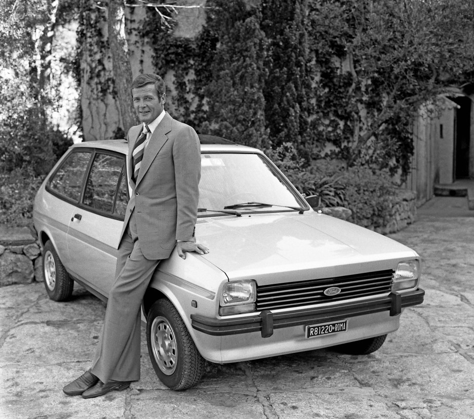 The Fiesta appeared in 1977 Bond film The Spy Who Loved Me with Roger Moore