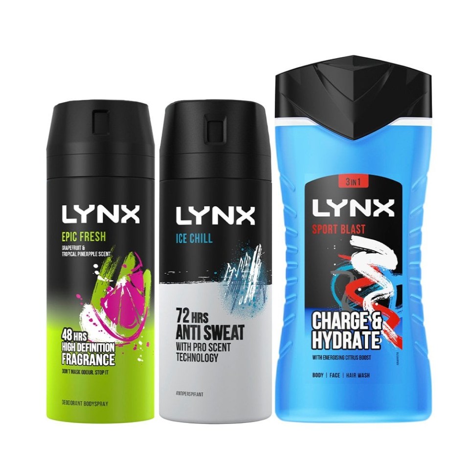 Save £6 on this Lynx trio gift box set at Wilko