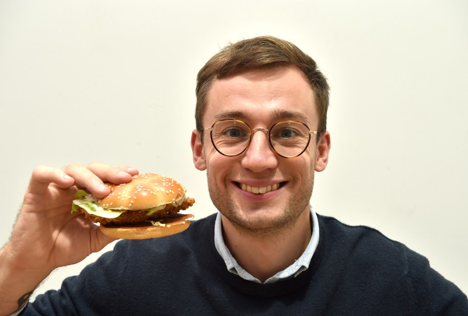 Consumer reporter Sam Walker tried the new McDonald's McCrispy burger