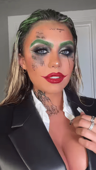 Love Island's Belle Hassan has transformed herself for Halloween