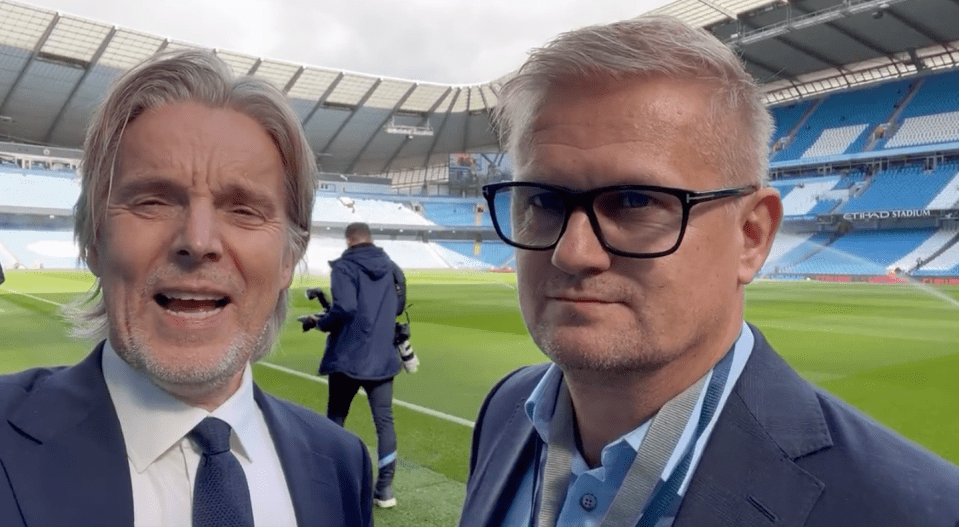 Alfie Haaland at the Etihad