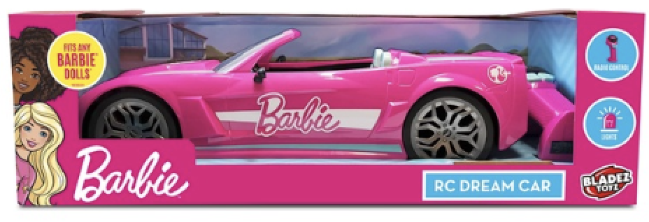 Barbie remote controlled car