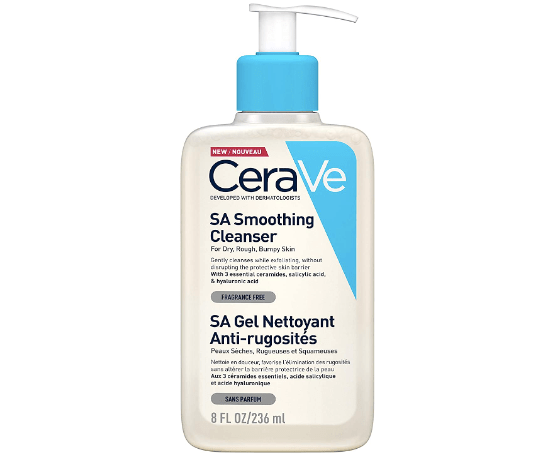 CeraVe's Smoothing Face and Body Cleanser is on sale