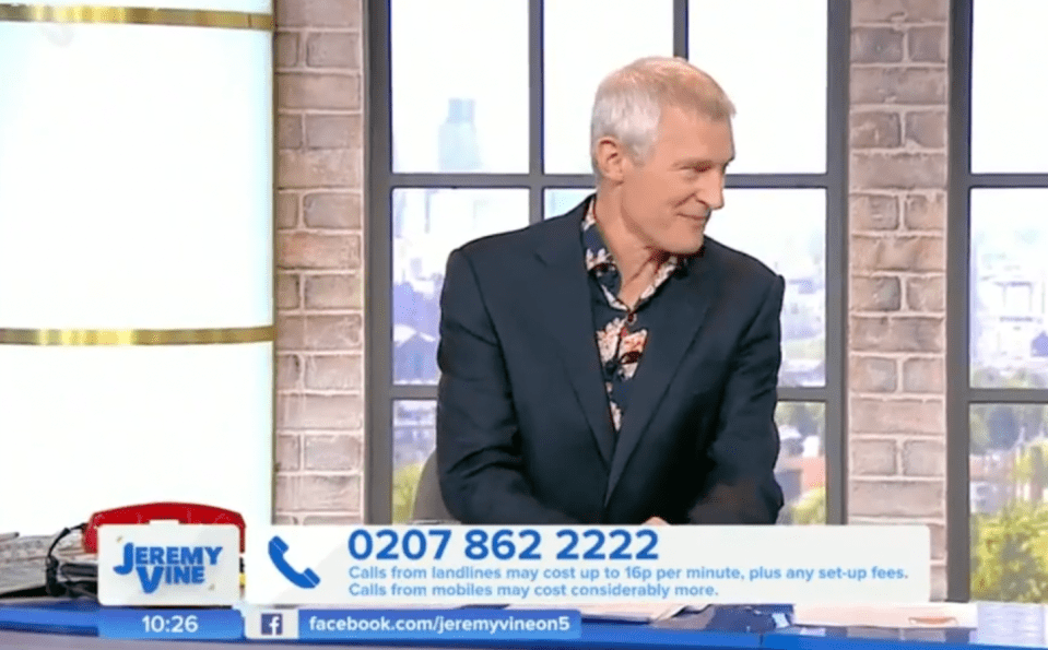 Jeremy Vine spoke to Storm Huntley on Friday morning's show