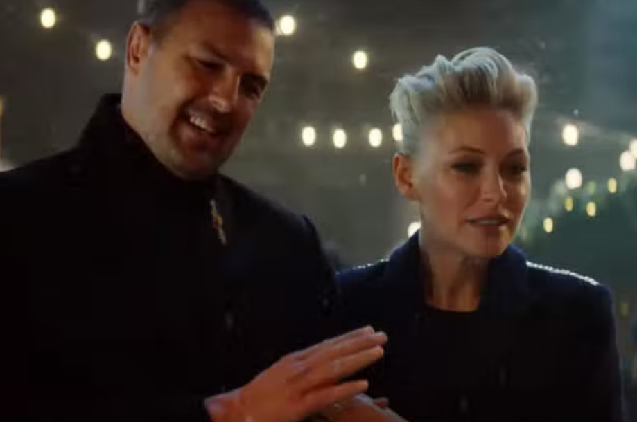 Paddy McGuinness works alongside celebs including Emma Willis in Marks and Spencers adverts