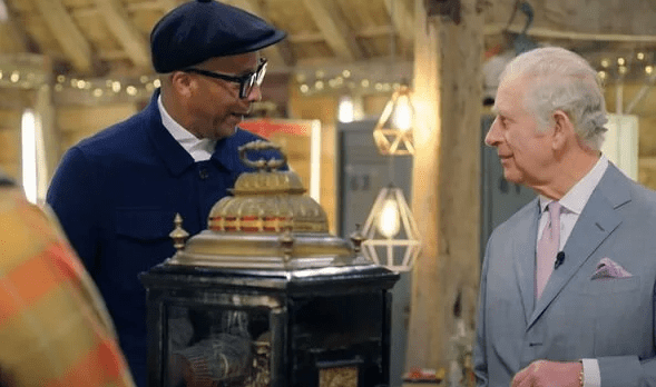 He brought along a century bracket clock and piece which was made for Queen Victoria's Diamond Jubilee