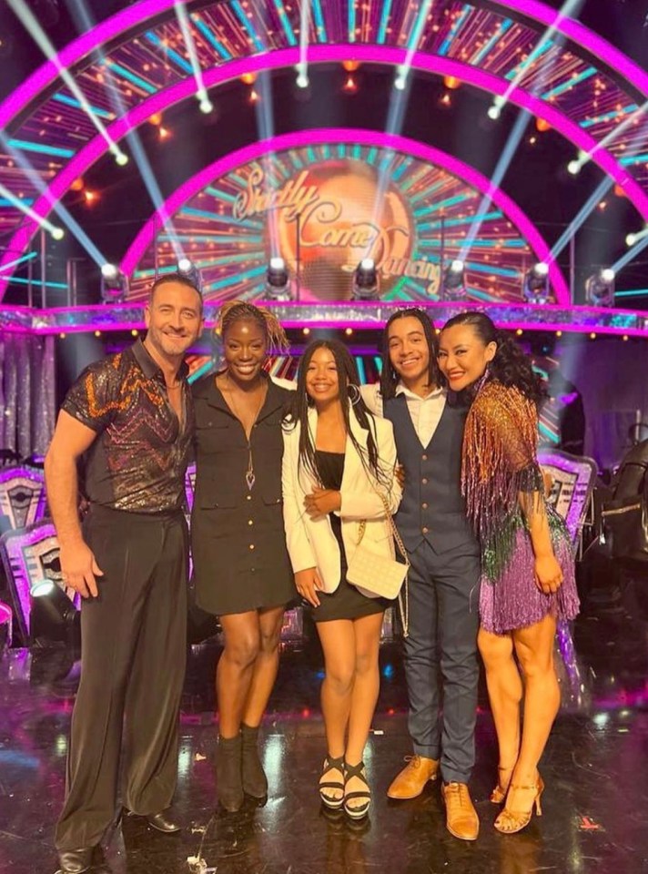 Will's family came to watch him during a recent episode of Strictly