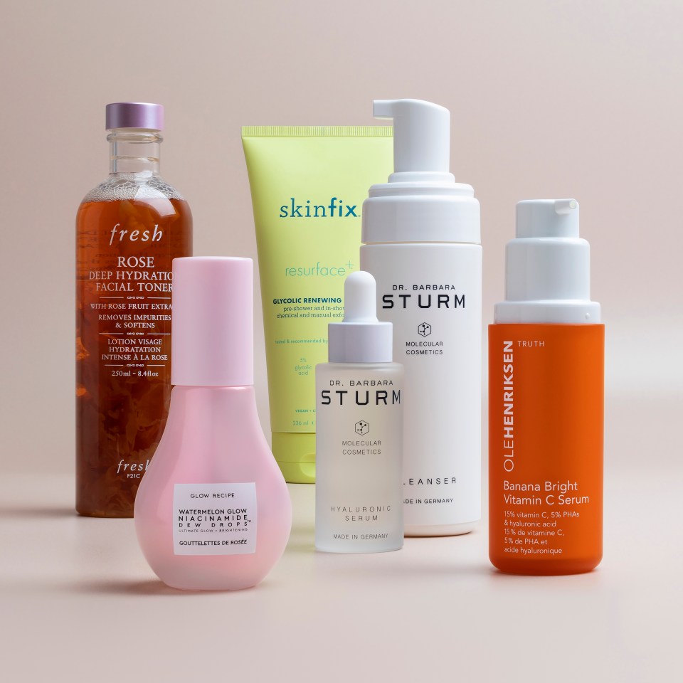 Skincare favourites will be on offer