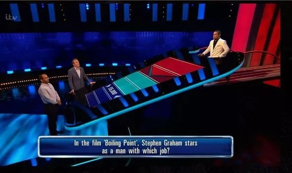 The contestant saw one of his 'correct' answers rejected by the host